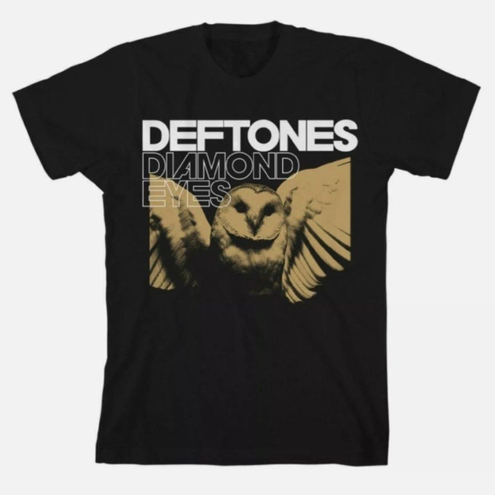 Deftones Diamond Eyes Album Cover Nu Metal Rock Band Graphic T-Shirt